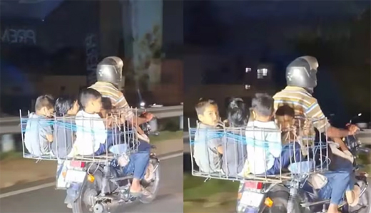 Metal Basket-children vehicle 